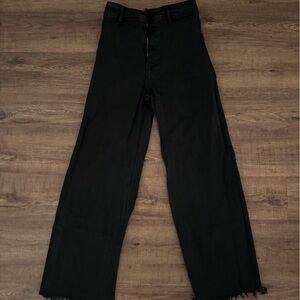 Zara Black Flare & Wide Leg Jeans